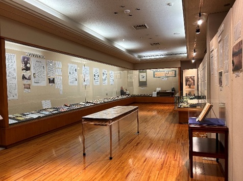 特別展「若山牧水」会場の様子